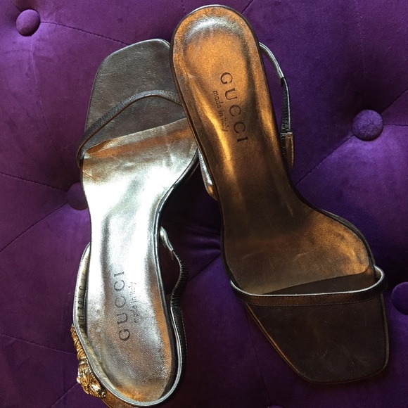 RARE!! Authentic Gucci Heels - Picture 2 of 6